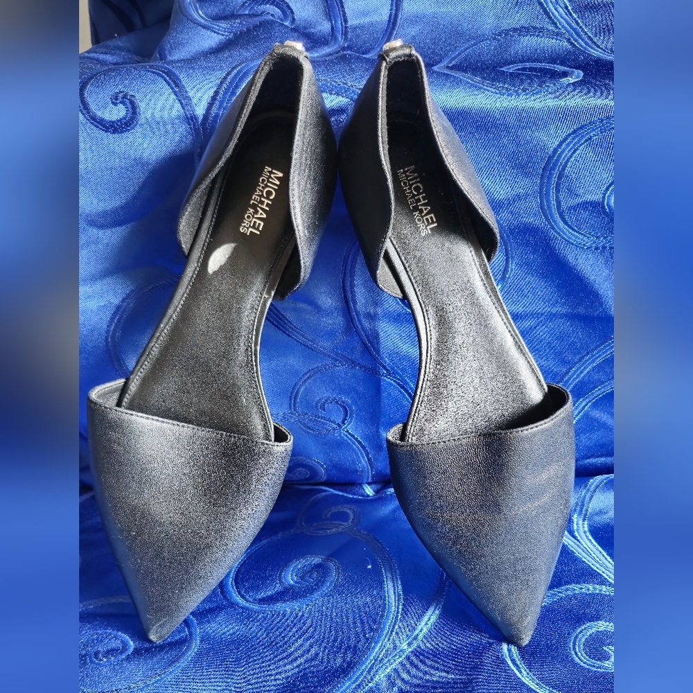Michael Kors Black Flats Elegant Loafers